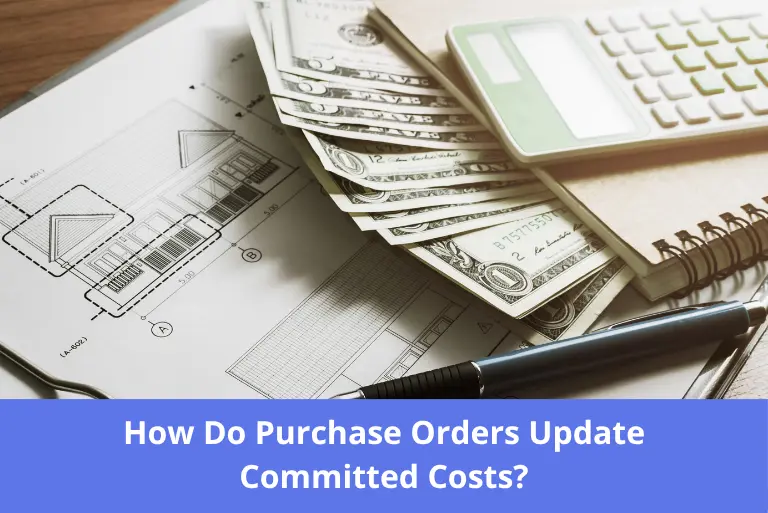 Purchase Orders Update Committed Costs