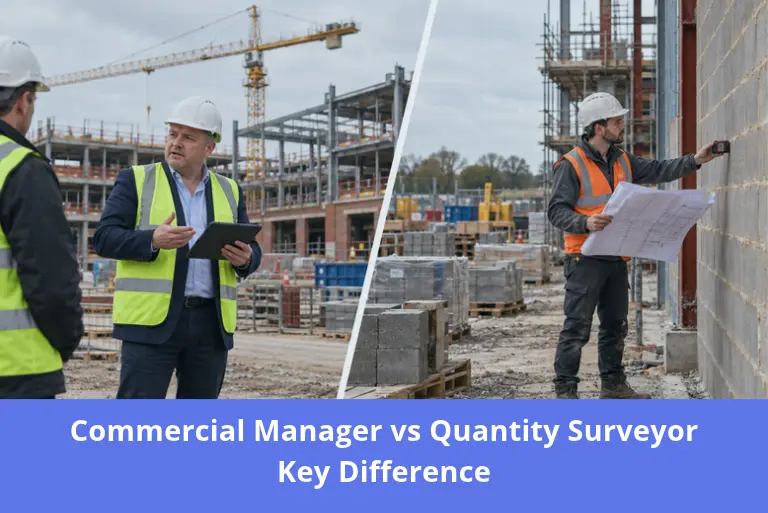 Commercial Manager vs Quantity Surveyor