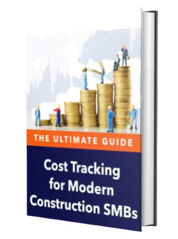 3d cover of ebook The Ultimate Guide To Cost-Tracking for Construction SMBs