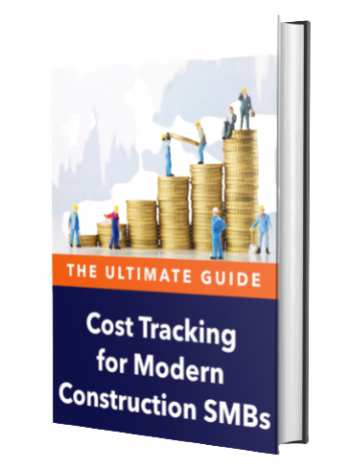 3d cover of ebook The Ultimate Guide To Cost-Tracking for Construction SMBs