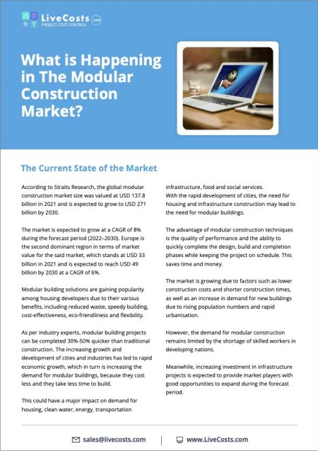 ebook by livecosts construction costs tracking software preview 1