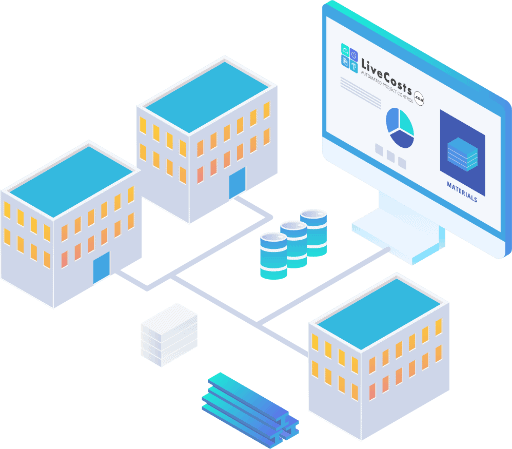 hero image of livecost construction accounting software feature connected suppliers